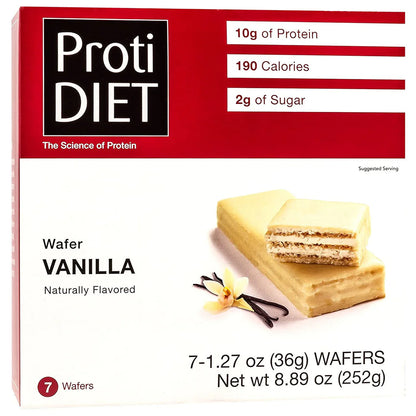 ProtiDIET Vanilla Wafers (7/Box)