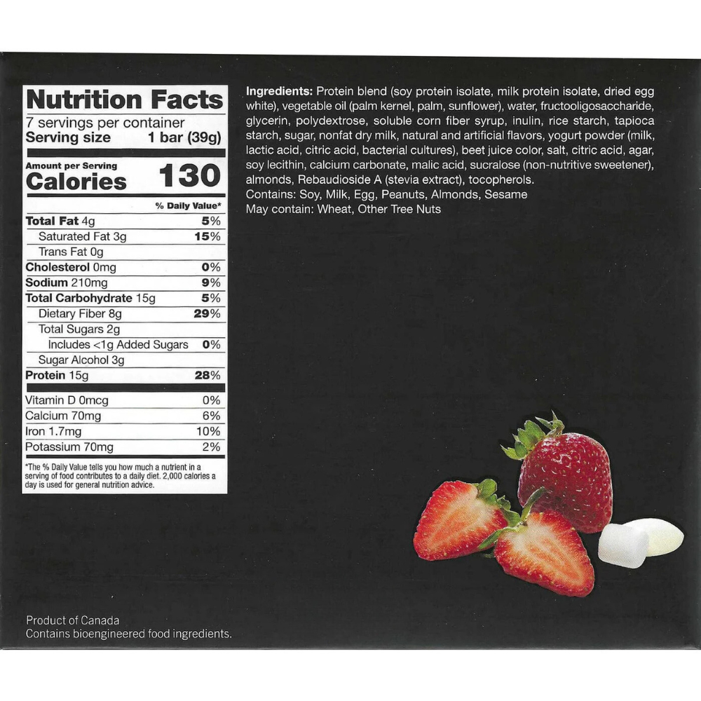 ProtiWise Fluffy Berry Bars (7/Box)