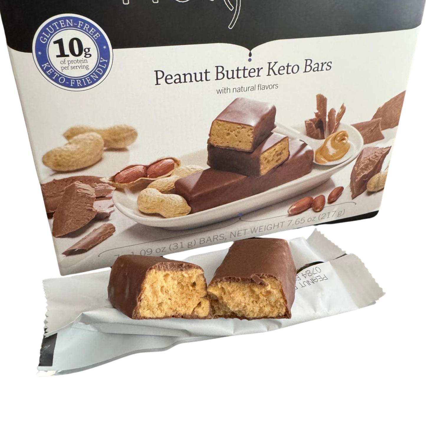 ProtiWise Peanut Butter Keto Bars (7/Box)