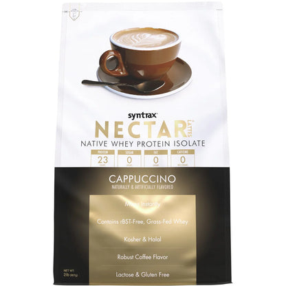 Syntrax Nectar 2lb Protein Powder - Cappuccino (32 serv.)