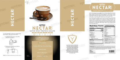 Syntrax Nectar 2lb Protein Powder - Cappuccino (32 serv.)