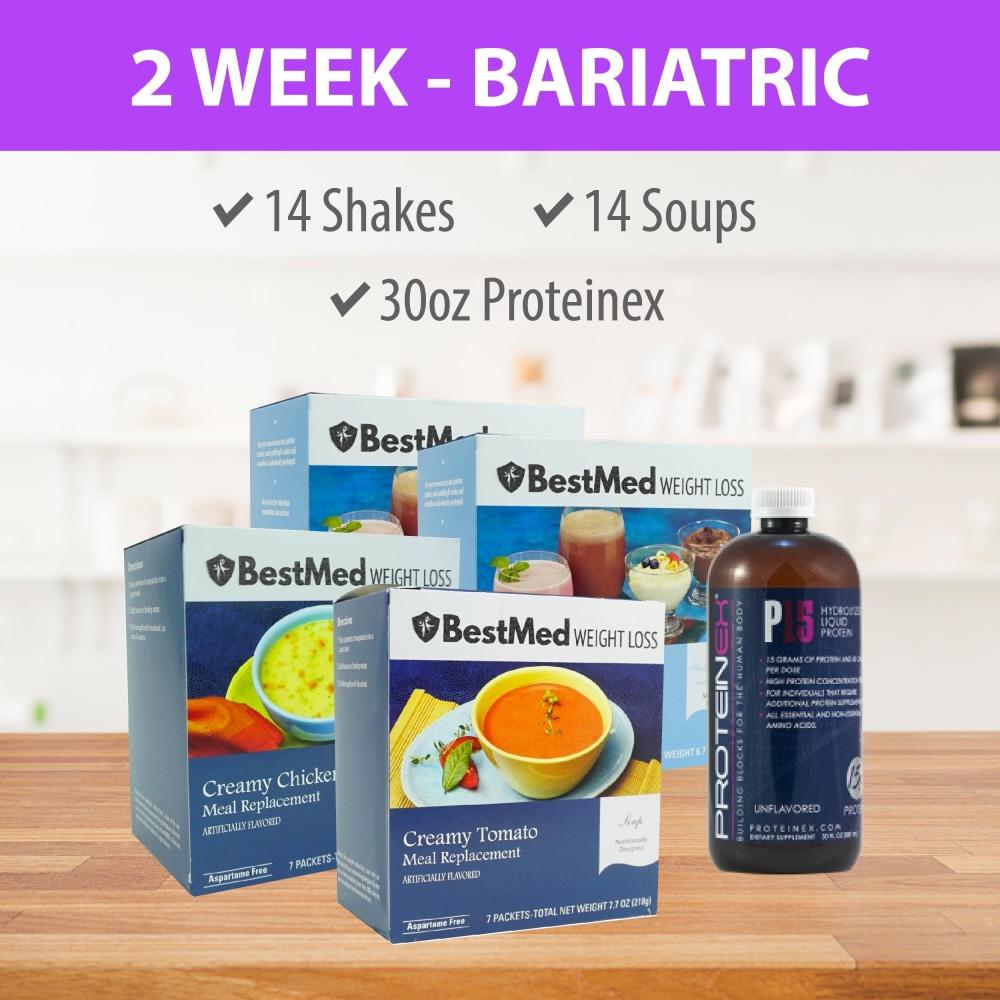 2-Week Post-Op Liquid Bariatric Meal Plan (Pre-Made) - Doctors Weight Loss