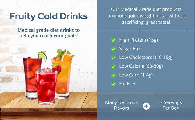 Lemon Raspberry Drink Canister (28 servings) - NutriWise - Doctors Weight Loss