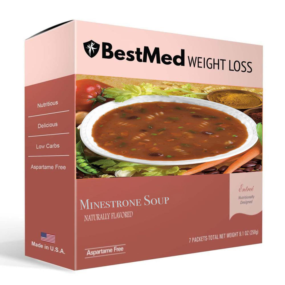 BestMed - Minestrone Soup (7/Box) - Doctors Weight Loss
