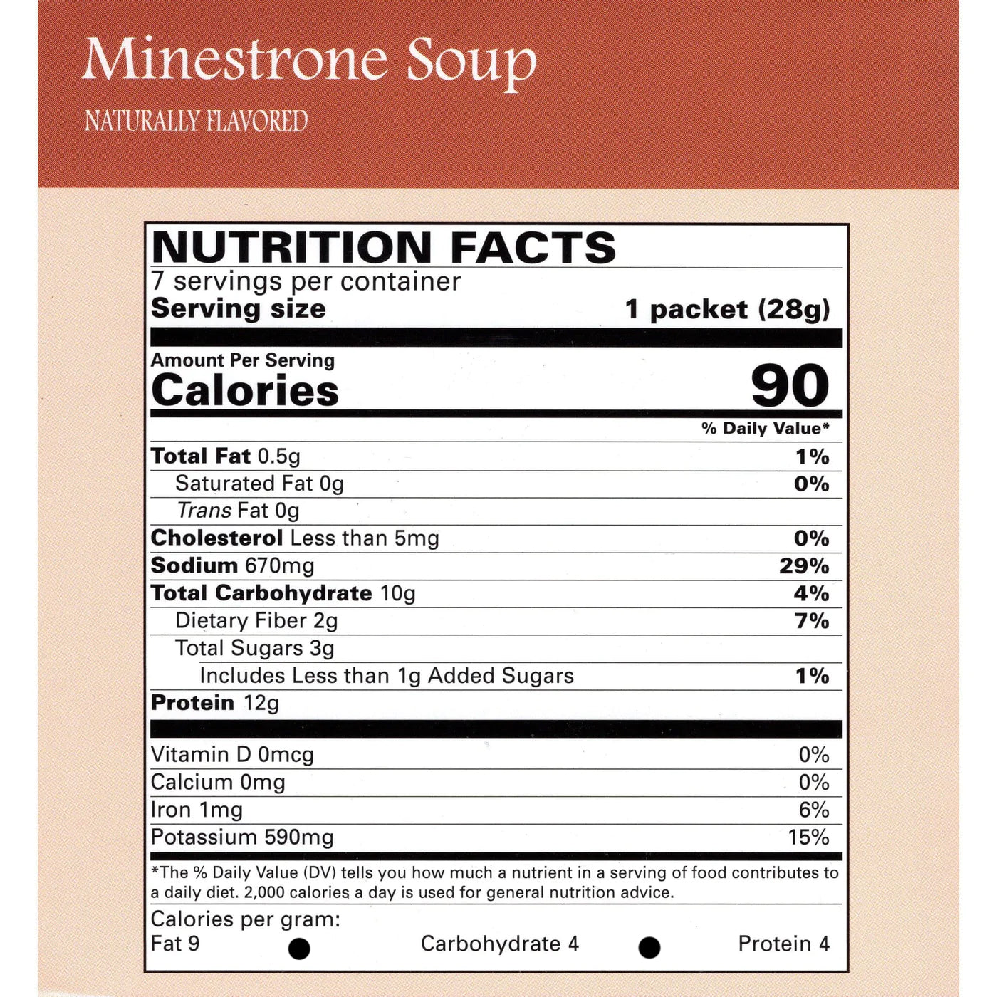 BestMed - Minestrone Soup (7/Box) - Doctors Weight Loss