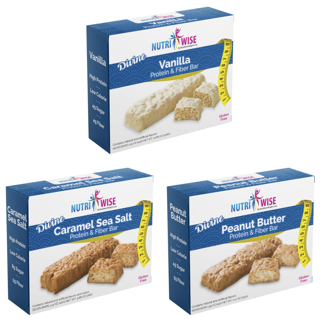 NutriWise - Divine Bar Variety Combo - Doctors Weight Loss