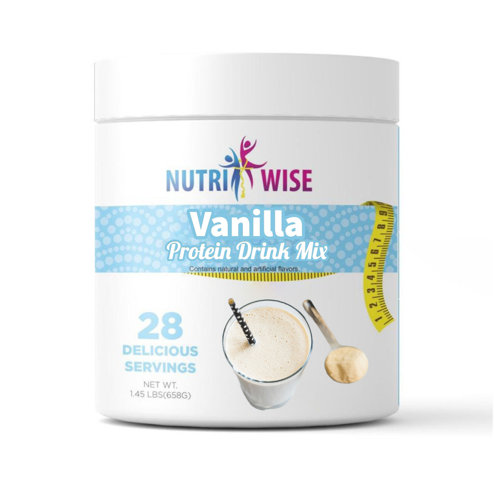 NutriWise - Vanilla Drink Canister (28 Serv) - Doctors Weight Loss