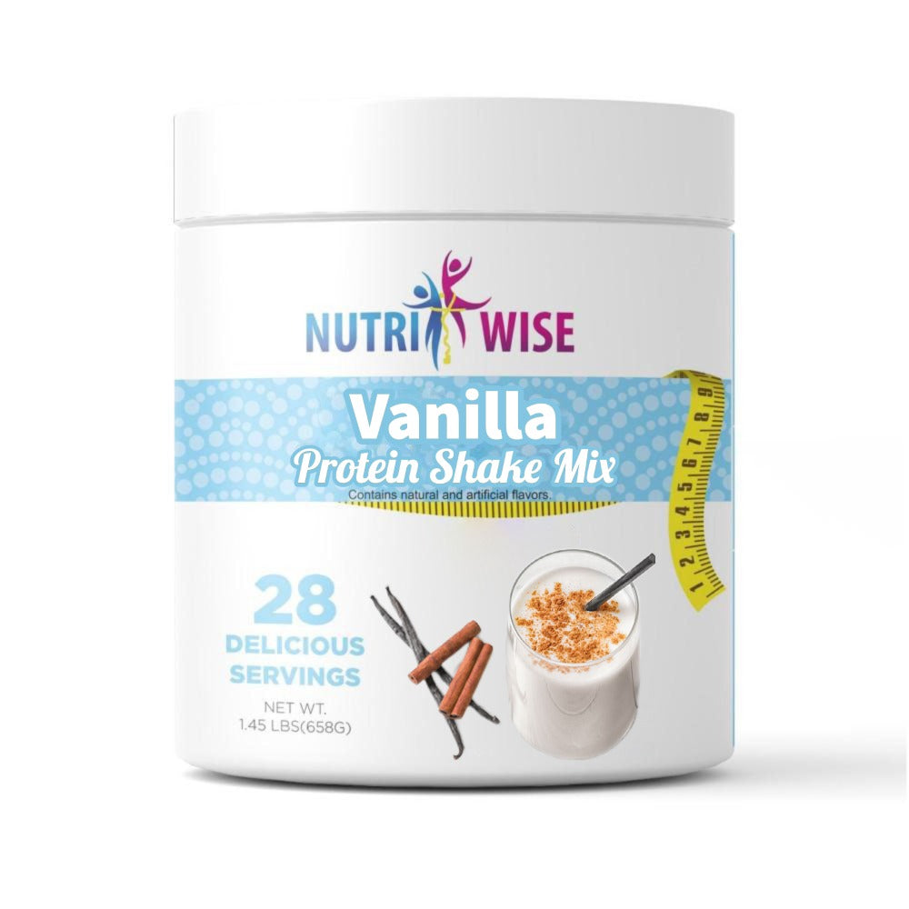 NutriWise - Vanilla Shake Canister (28 Serv) - Doctors Weight Loss