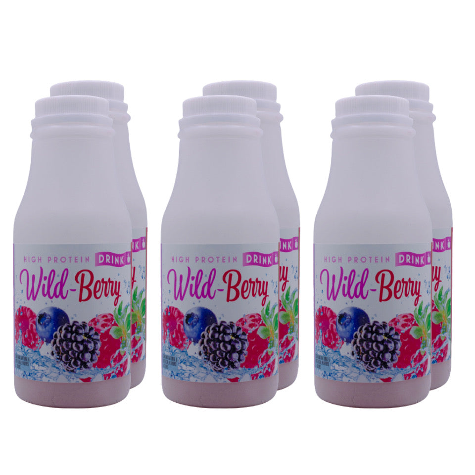 NutriWise - Wild-Berry Fruit Drink (6-Pack Bottles) - Doctors Weight Loss