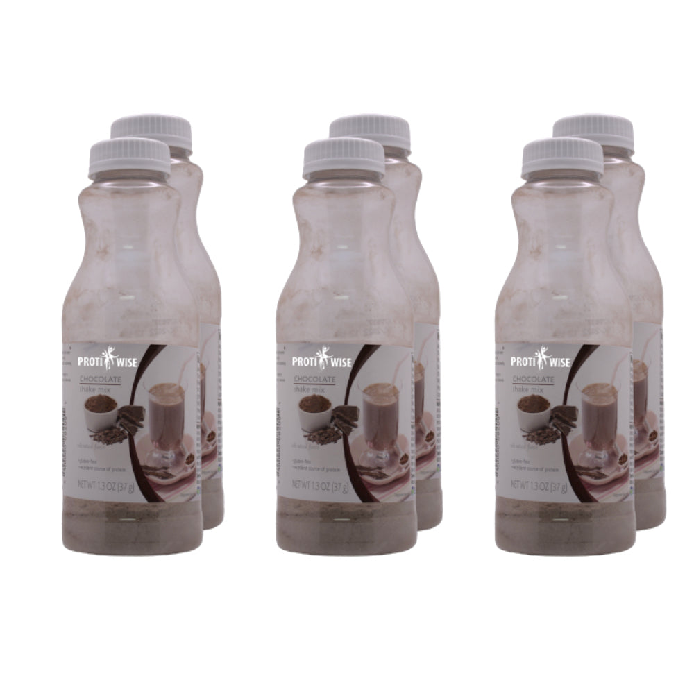 ProtiWise - Chocolate Shake  (6-Pack Bottles) - Doctors Weight Loss