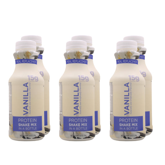 Vanilla Cream - 100 Calorie Protein Shake (6-Pack Bottles) - BestMed - Doctors Weight Loss