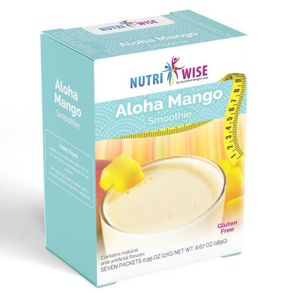 Aloha Mango Diet Protein Smoothie (7/Box) - NutriWise - Doctors Weight Loss