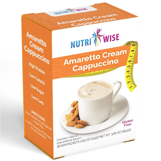 Diet Amaretto Cappuccino (7/Box) - NutriWise - Doctors Weight Loss