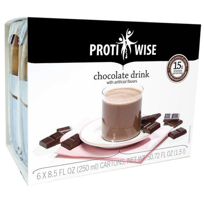 ProtiWise - Anytime Drink - Chocolate (24/Box) - Doctors Weight Loss