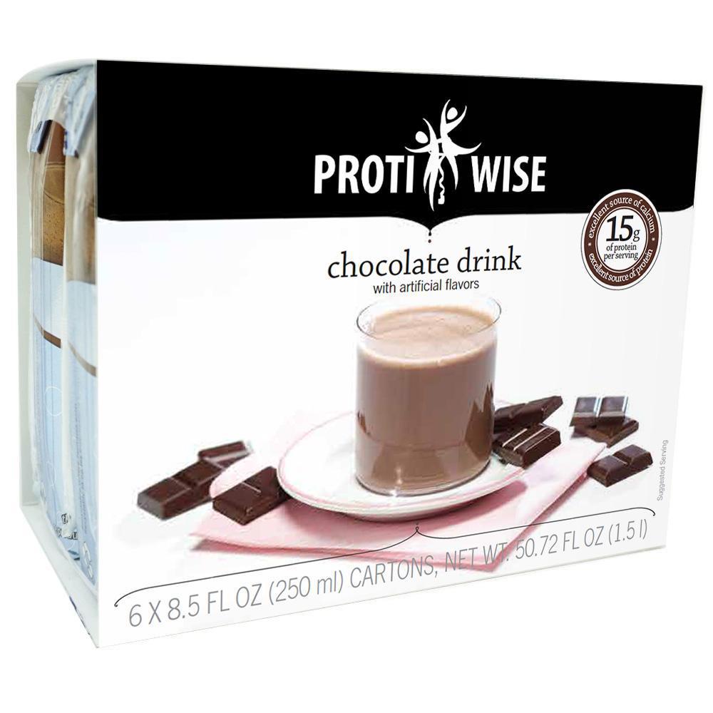 ProtiWise - Anytime Drink - Chocolate (6/Box) - Doctors Weight Loss