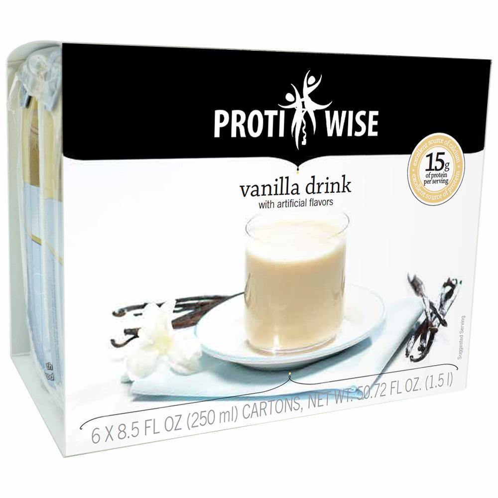 ProtiWise - Anytime Drink - Vanilla (6/Box) - Doctors Weight Loss