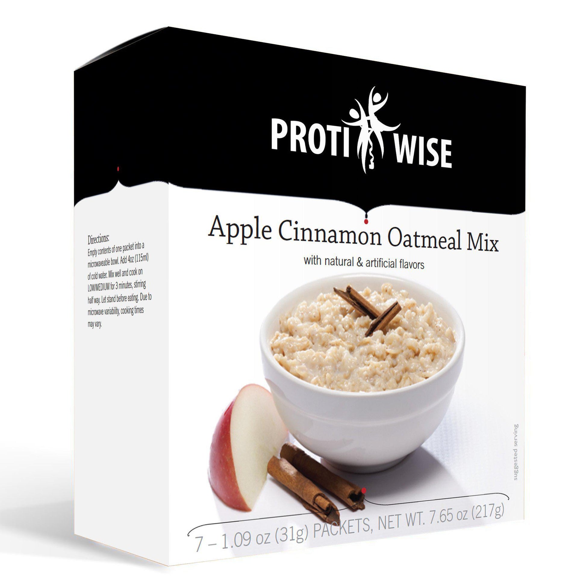 ProtiWise - Apple Cinnamon Oatmeal (7/Box) - Doctors Weight Loss