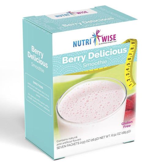 Berry Delicious Protein Diet Smoothie (7/Box) - NutriWise - Doctors Weight Loss