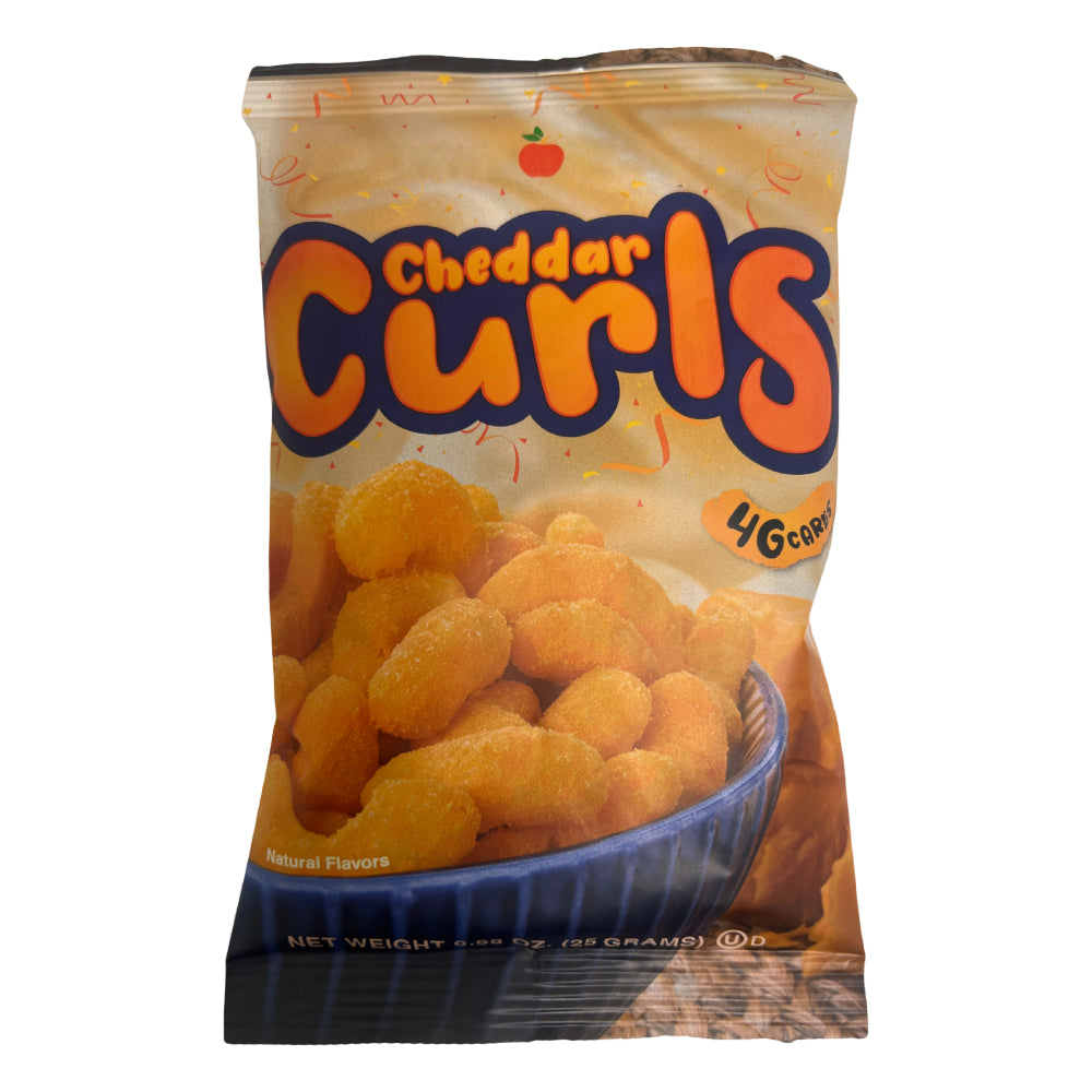 NutriWise - Cheddar Curls (7 Bags) - Doctors Weight Loss