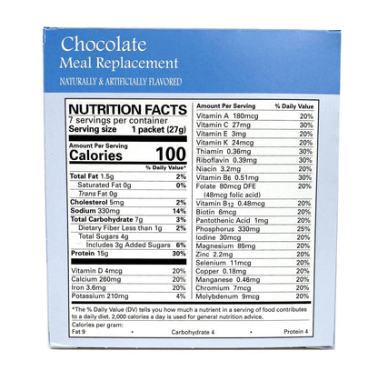 Chocolate Meal Replacement Shake or Pudding Mix Directions (Aspartame Free) - BestMed - Doctors Weight Loss