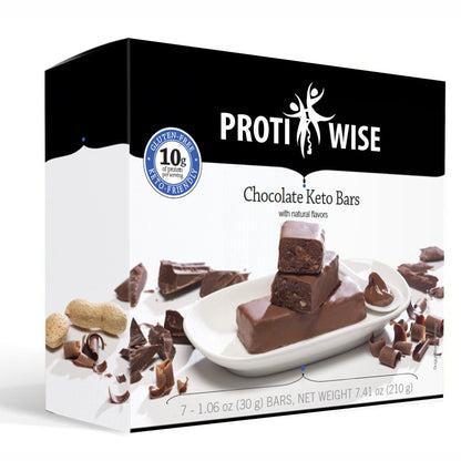 ProtiWise - Chocolate Keto Bars (7/Box) - Doctors Weight Loss