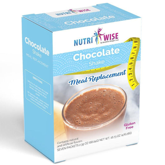 Chocolate Meal Replacement Protein Shake (7/Box) - NutriWise - Doctors Weight Loss