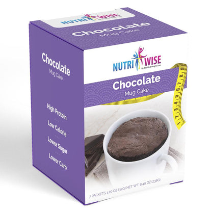Diet Chocolate Mug Cake Mix (7/Box) - NutriWise - Doctors Weight Loss