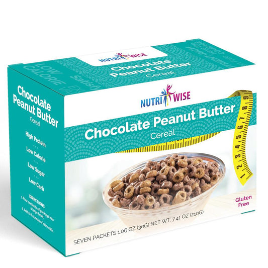 Chocolate Peanut Butter Cereal (7/Box) - Nutriwise - Doctors Weight Loss