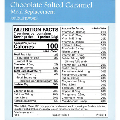 Chocolate Salted Caramel Meal Replacement Shake or Pudding Nutrition - BestMed- Doctors Weight Loss