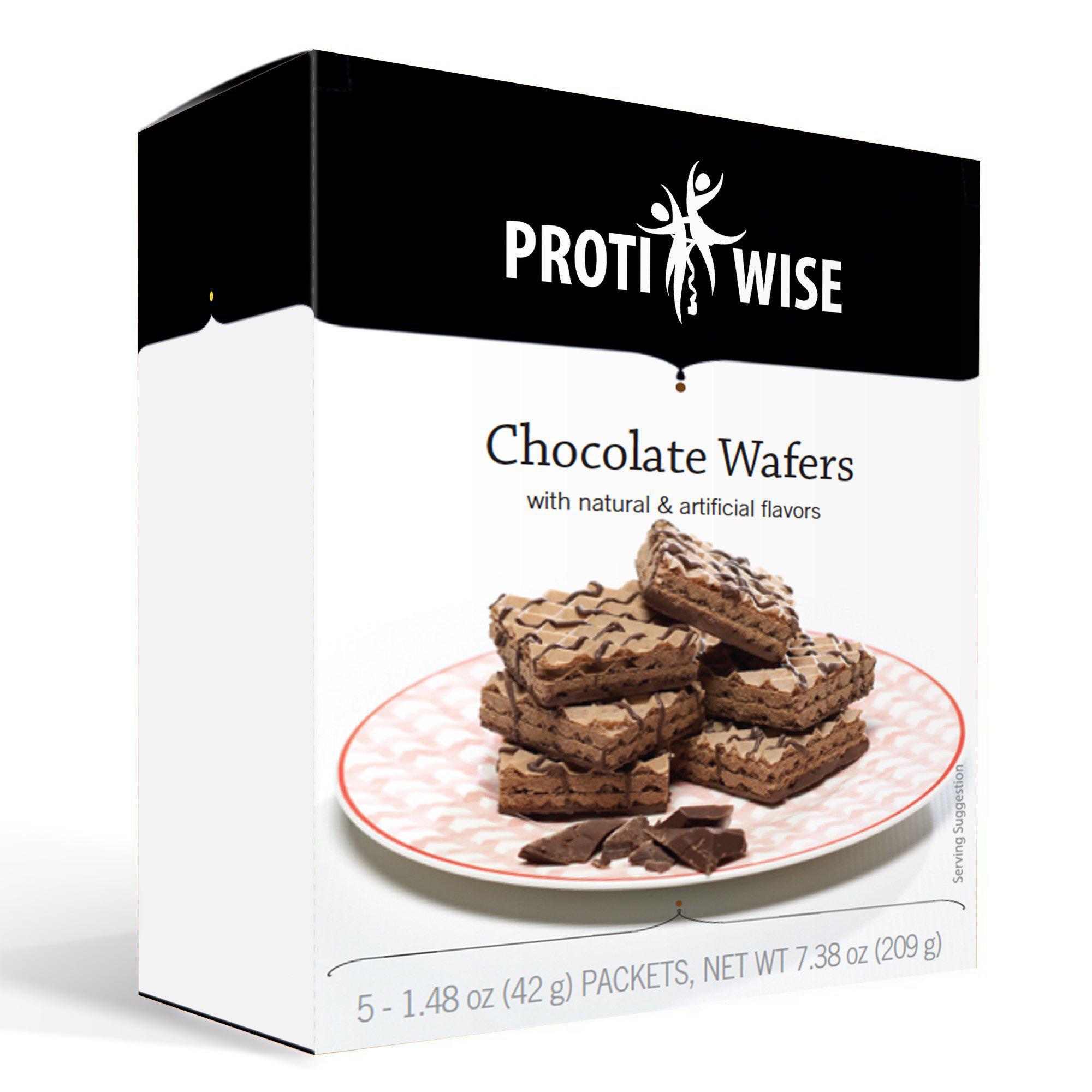 ProtiWise - Chocolate Wafers (5/Box)