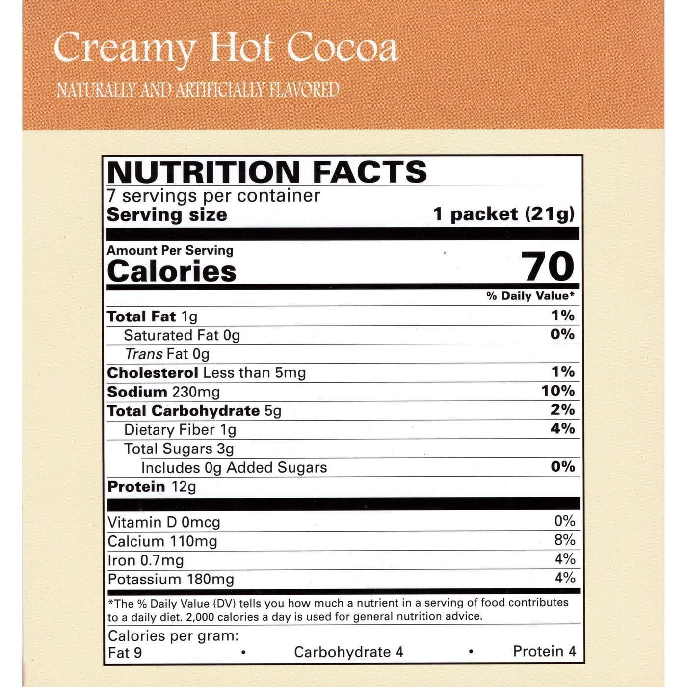 BestMed Creamy Hot Cocoa Nutrition - Doctors Weight Loss