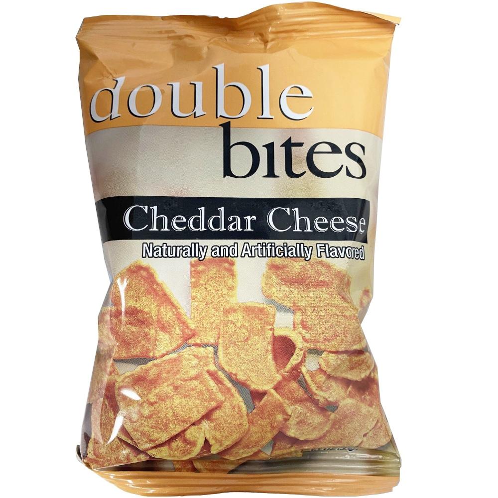 Double Bites Cheddar Cheese Protein Chips (7 bags) - BestMed - Doctors Weight Loss
