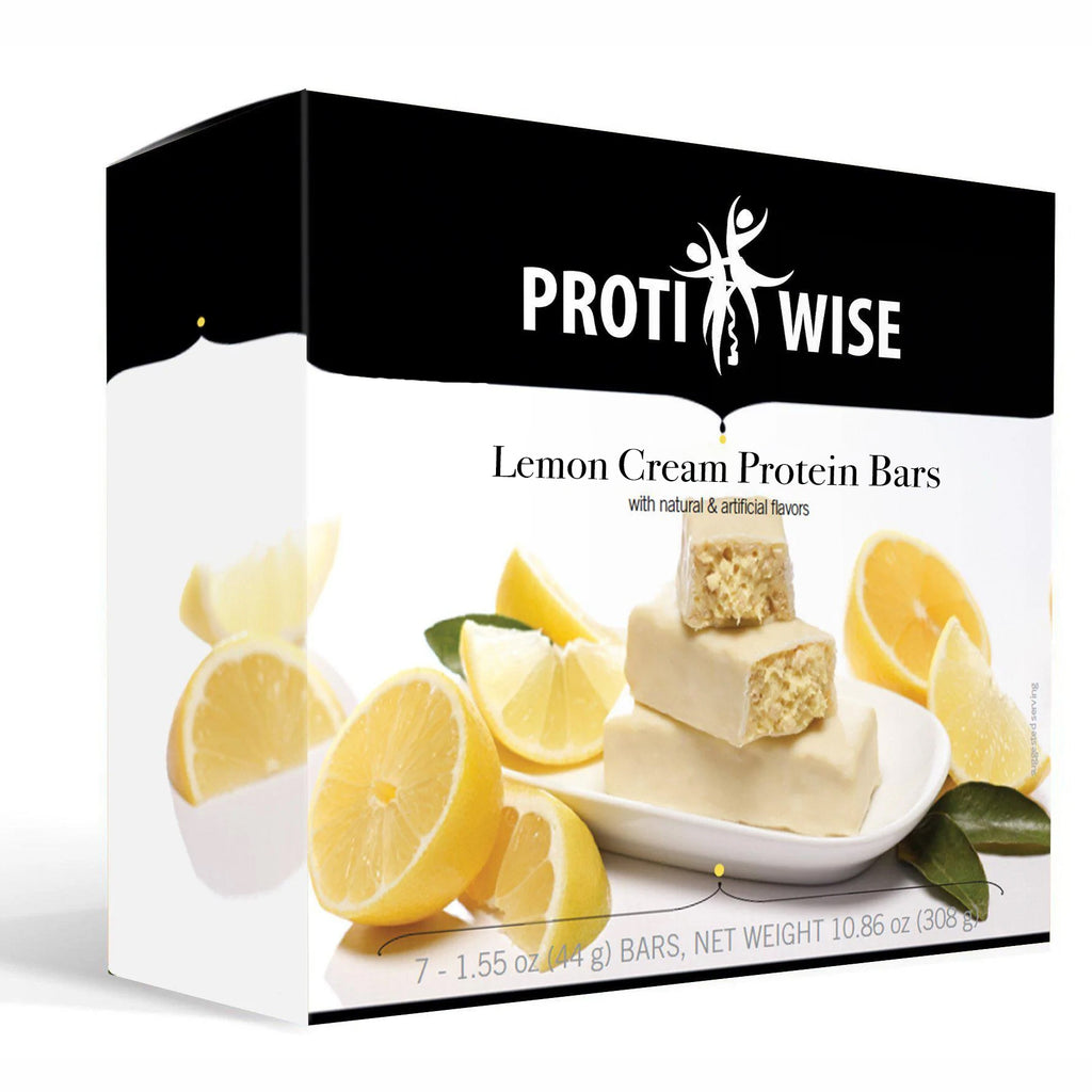 ProtiWise - Lemon Cream Bars (7/Box) - Doctors Weight Loss