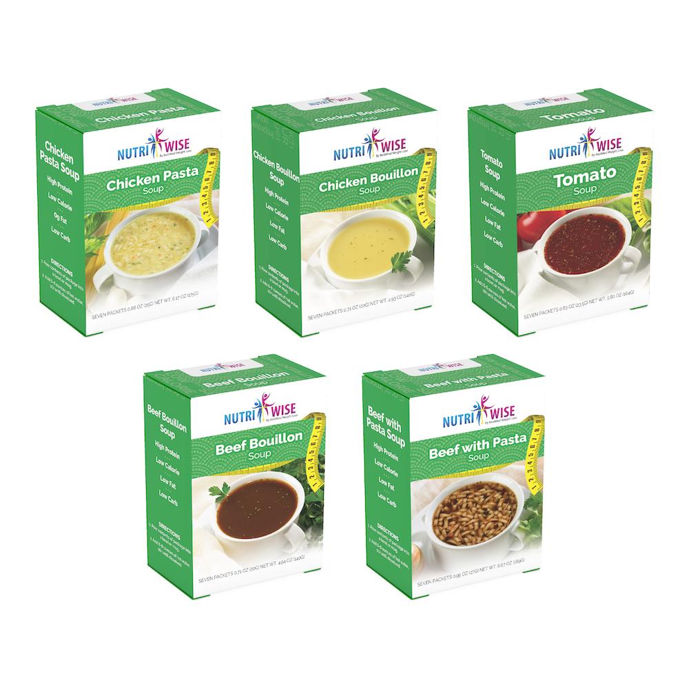 NutriWise - Broth Soup Combo - Doctors Weight Loss