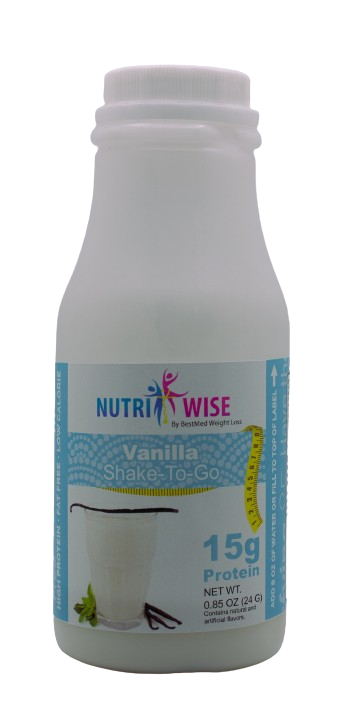 NutriWise - Vanilla Protein Shake (96 Bottles) - Doctors Weight Loss