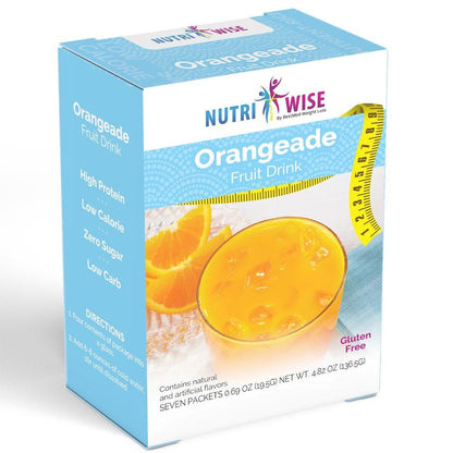 NutriWise® Orangeade Fruit Drink (7/Box) - Doctors Weight Loss