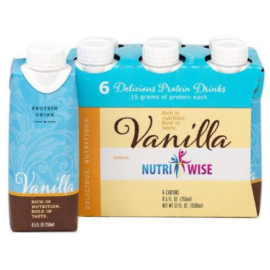 NutriWise - Ready to Drink - Vanilla (6/Box) - Doctors Weight Loss