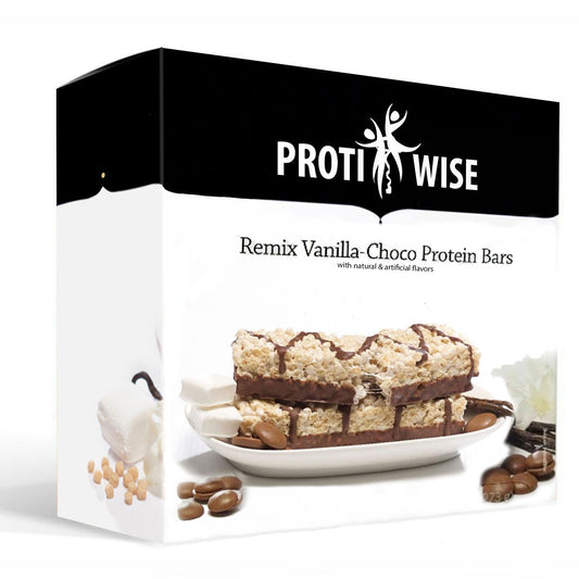 ProtiWise - Remix Vanilla-Choco Bars (7/Box) - Doctors Weight Loss