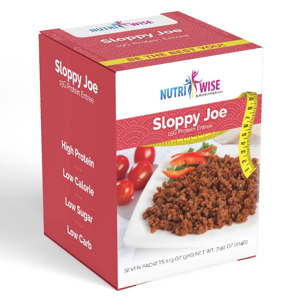 NutriWise - Sloppy Joe (7/Box) - Doctors Weight Loss