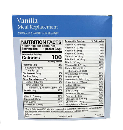 Vanilla Meal Replacement Shake or Pudding Nutrition - BestMed - Doctors Weight Loss