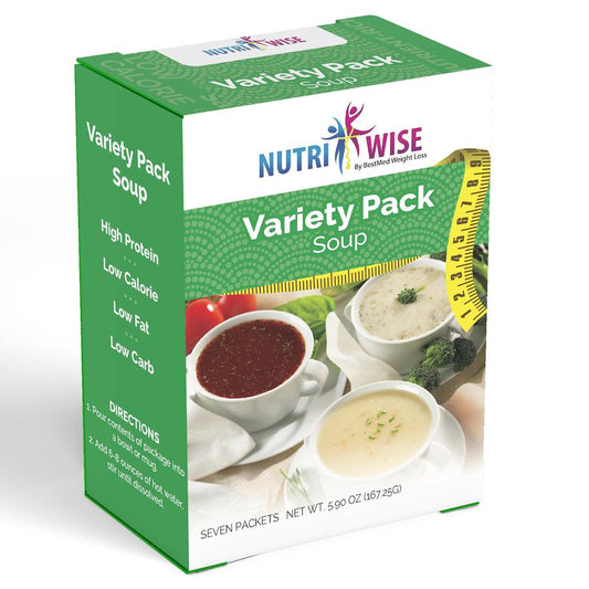 NutriWise - Variety Pack Soup (7/Box) - Doctors Weight Loss