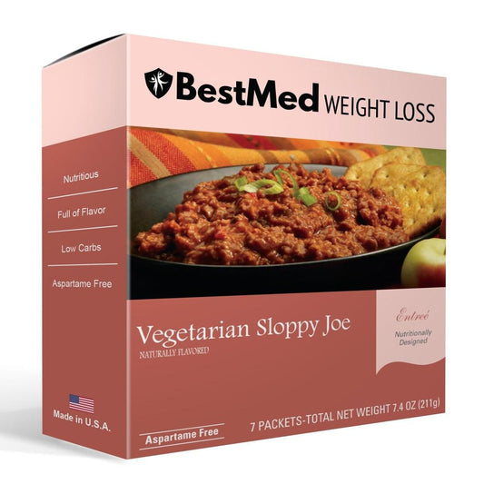 Vegetarian Sloppy Joe Entree (7/Box) - BestMed - Doctors Weight Loss